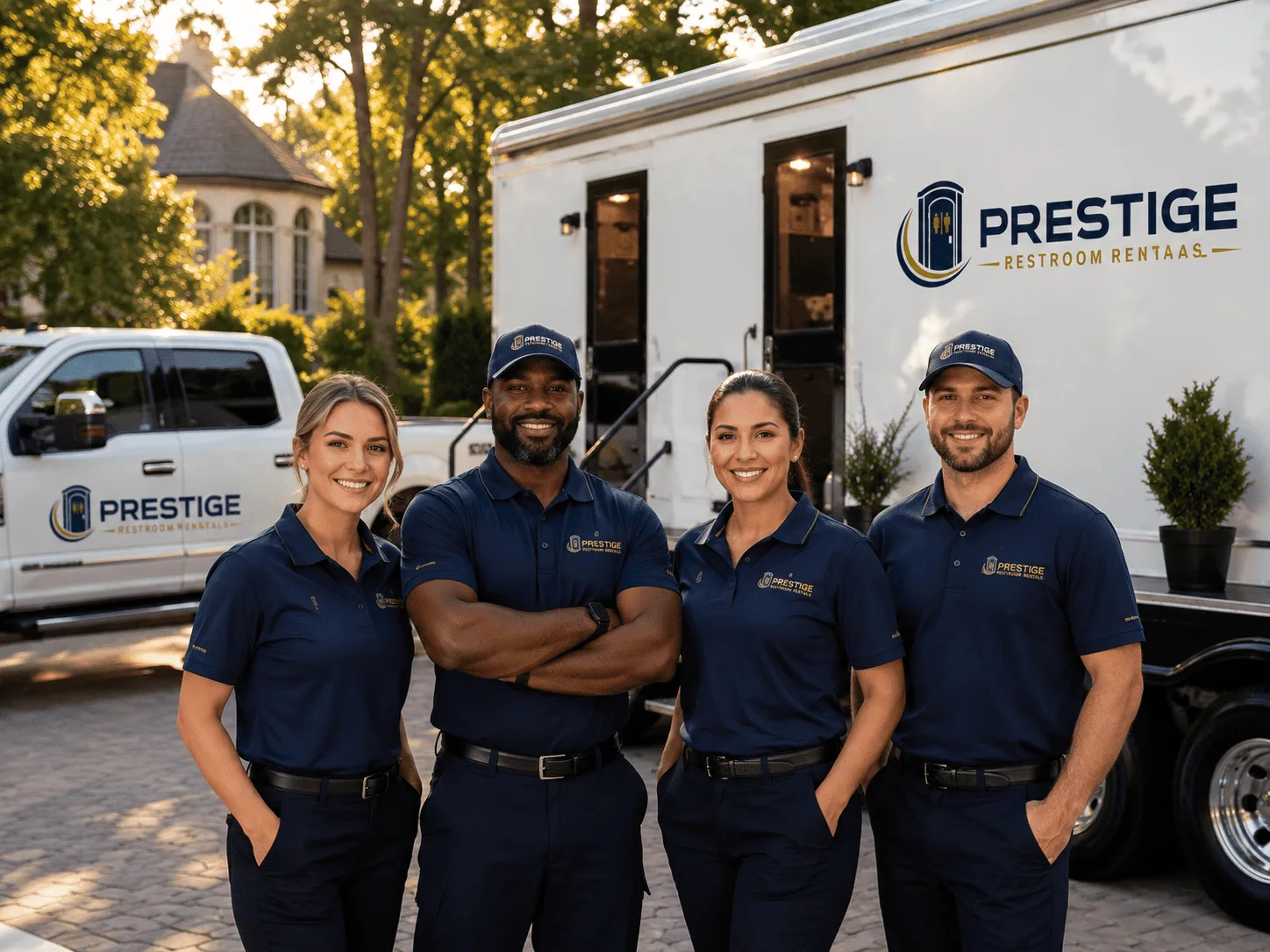 Trusted Luxury Portable Restrooms company in Glendale, WI